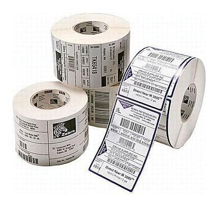 Labels, Zebra, Synthetic, Z-Ultimate 3000T White, W: 76.2 mm, H: 203.2 mm, D: 127 mm, C: 25.4 mm (3010771)