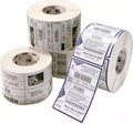 Etikety, Zebra, syntetické, PolyPro 3000T Gloss, W: 101.6 mm, H: 152.4 mm, D: 127 mm, C: 25.4 mm (3012964)