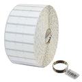 Etikety, Zebra, termopapír, 8000D Jewelry with flaps, W: 56 mm, H: 13 mm, D: 127 mm, C: 25.4 mm (10010065)