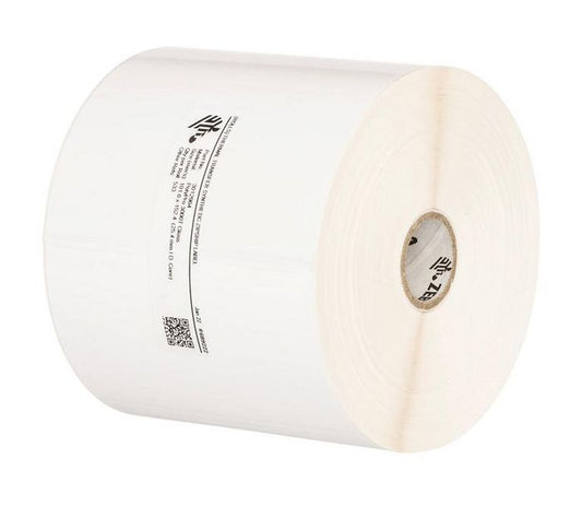 Labels, Zebra, Synthetic, PolyO 3100T, W: 101.6 mm, H: 76.2 mm, D: 200 mm, C: 76 mm (3008835)
