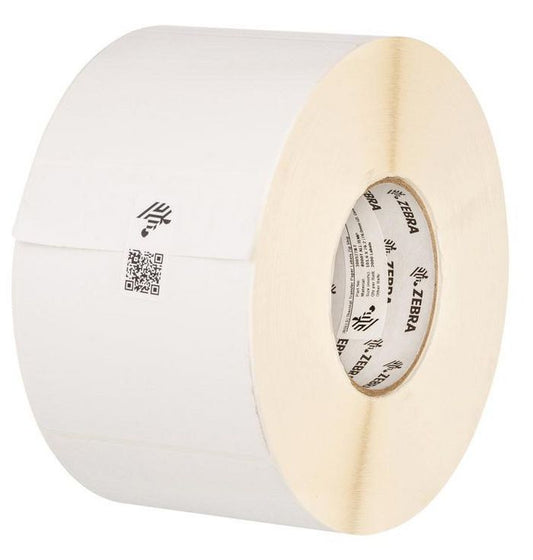 Labels, Zebra, Normal Paper, 8000T All-Temp, W: 101.6 mm, H: 63.5 mm, D: 200 mm, C: 76 mm (66090)