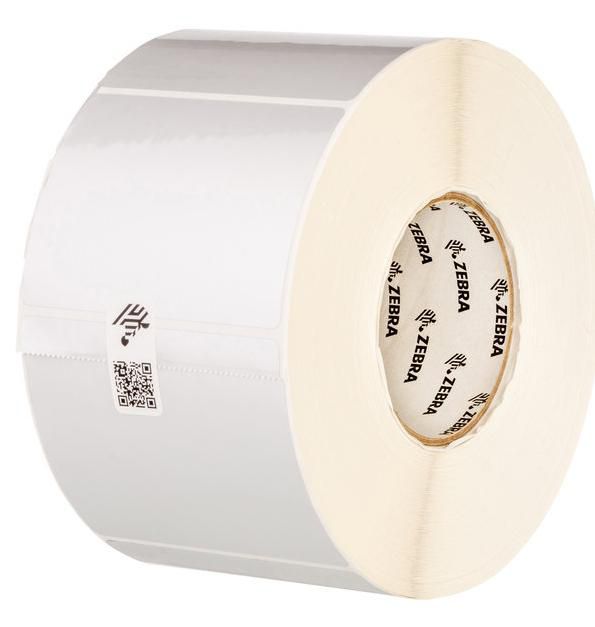 Labels, Zebra, Synthetic, Z-Ultimate 3000T Silver, W: 57.15 mm, H: 38.1 mm, D: 200 mm, C: 76 mm (880374-038)