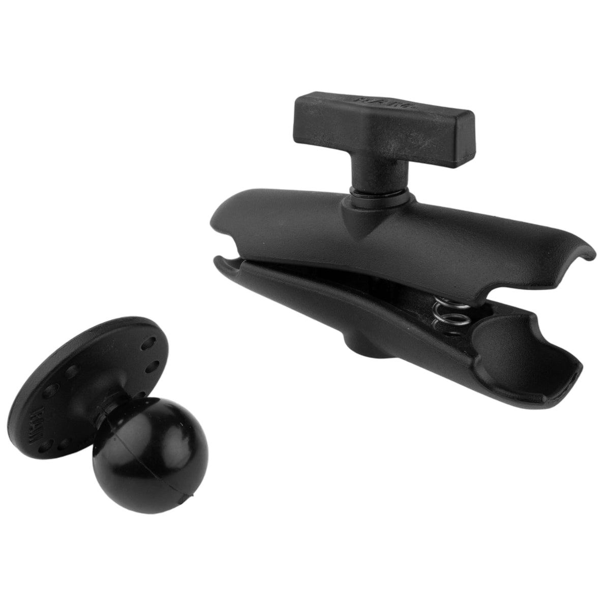 RAM Mounts C-size double socket arm with round AMPS ball plate – additional product photo