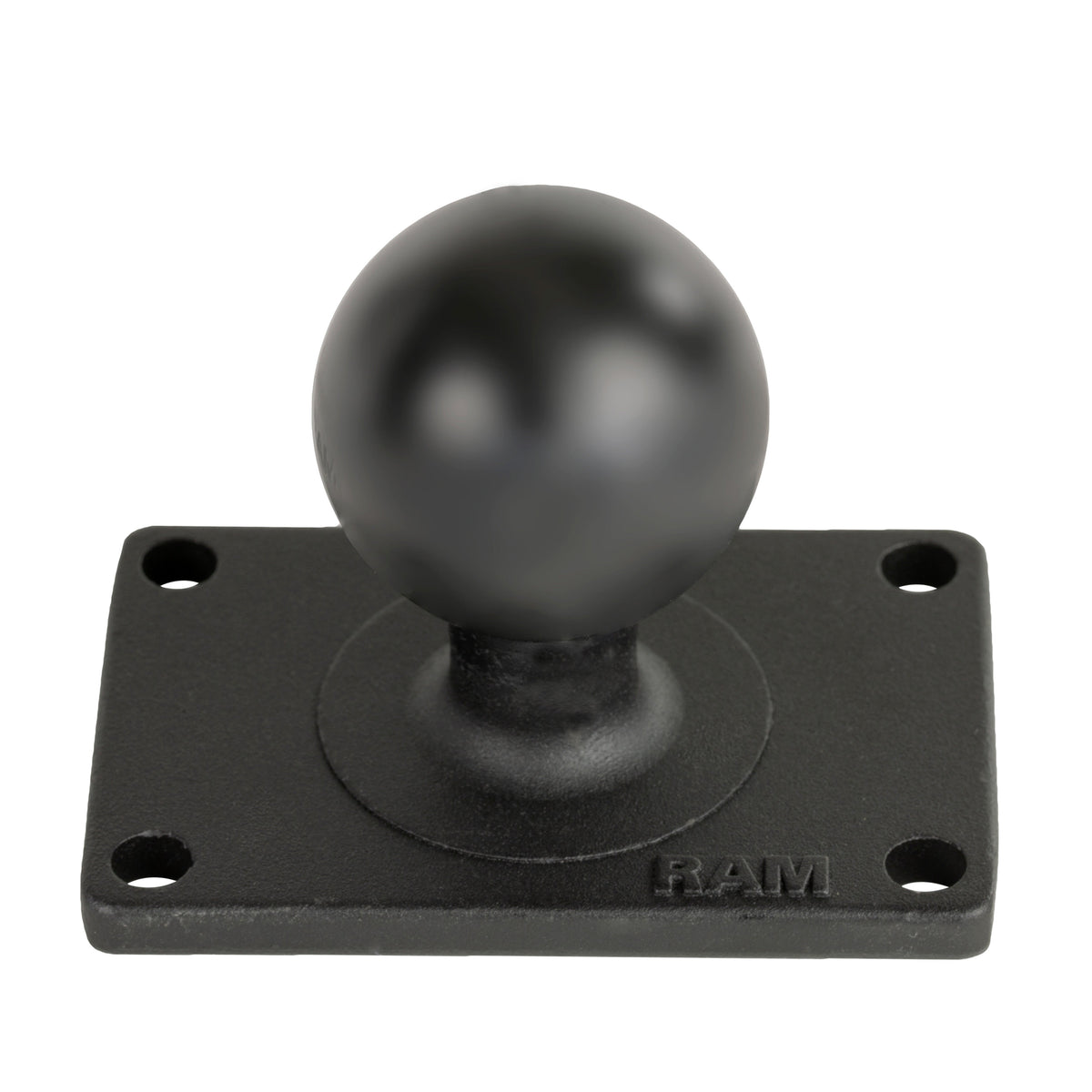 RAM Mounts C-size ball base with 50.8 × 76.2 mm rectangular plate RAM-202U-23 – product photo