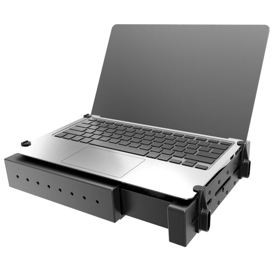 RAM Mounts Tough-Tray spring-loaded laptop holder with flat retaining arms – product photo
