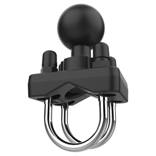 RAM Mounts C-size double U-bolt ball base for 1"–1.25" rails RAM-235U – product photo