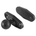 RAM Mounts Square Post Clamp Base for Posts up to 64 mm Wide, without Hardware, C-Size (RAM-247U-25NH)