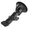 RAM Mounts přísavný držák Twist-Lock s kosočtverečnou deskou, velikost B, střední rameno (RAM-B-166U)