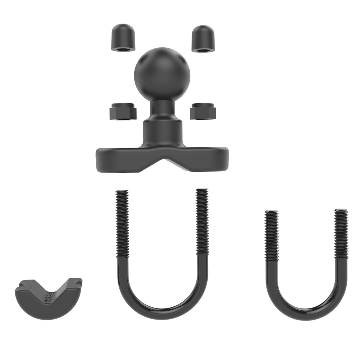 RAM Mounts B-size handlebar U-bolt base for 12.7–31.8 mm rails (RAM-B-231ZU) – alternative view