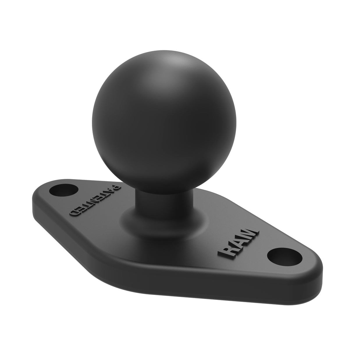 RAM Mounts B-size diamond ball base with 2-hole AMPS pattern (RAM-B-238U) – product photo