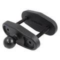 RAM Mounts svěrná základna na čtyřhranný sloupek do 50,8 mm (2"), velikost B (RAM-B-247U-2)
