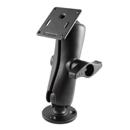 RAM Mounts D-size double ball mount with 75 × 75 mm VESA plate – product photo