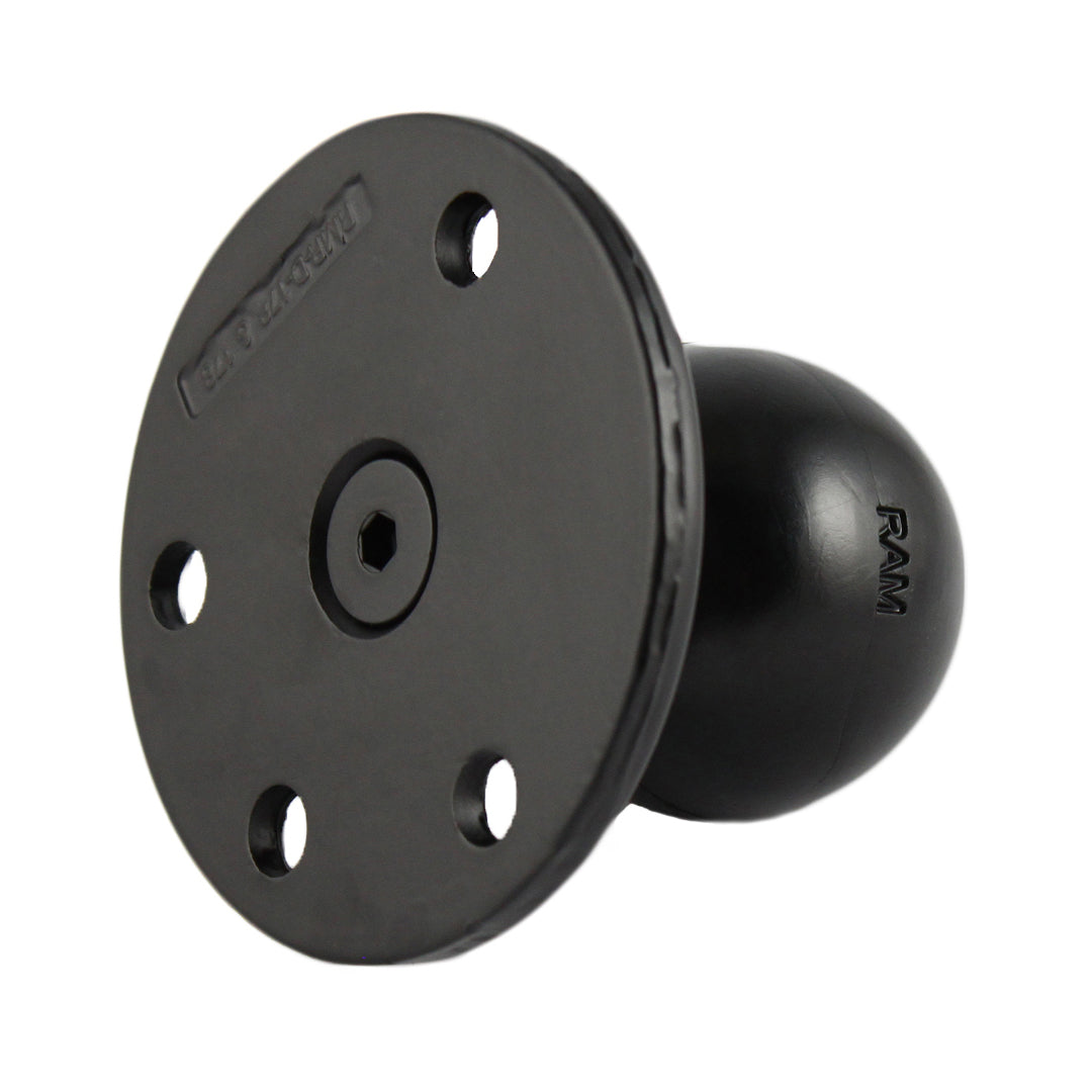 RAM Mounts D-size steel-reinforced large round ball plate – product photo