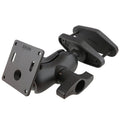 RAM Mounts držák se svorkou na sloupek 4" (102 mm) a destičkou VESA 75 × 75 mm, velikost D (RAM-D-2461U-C-247-4)