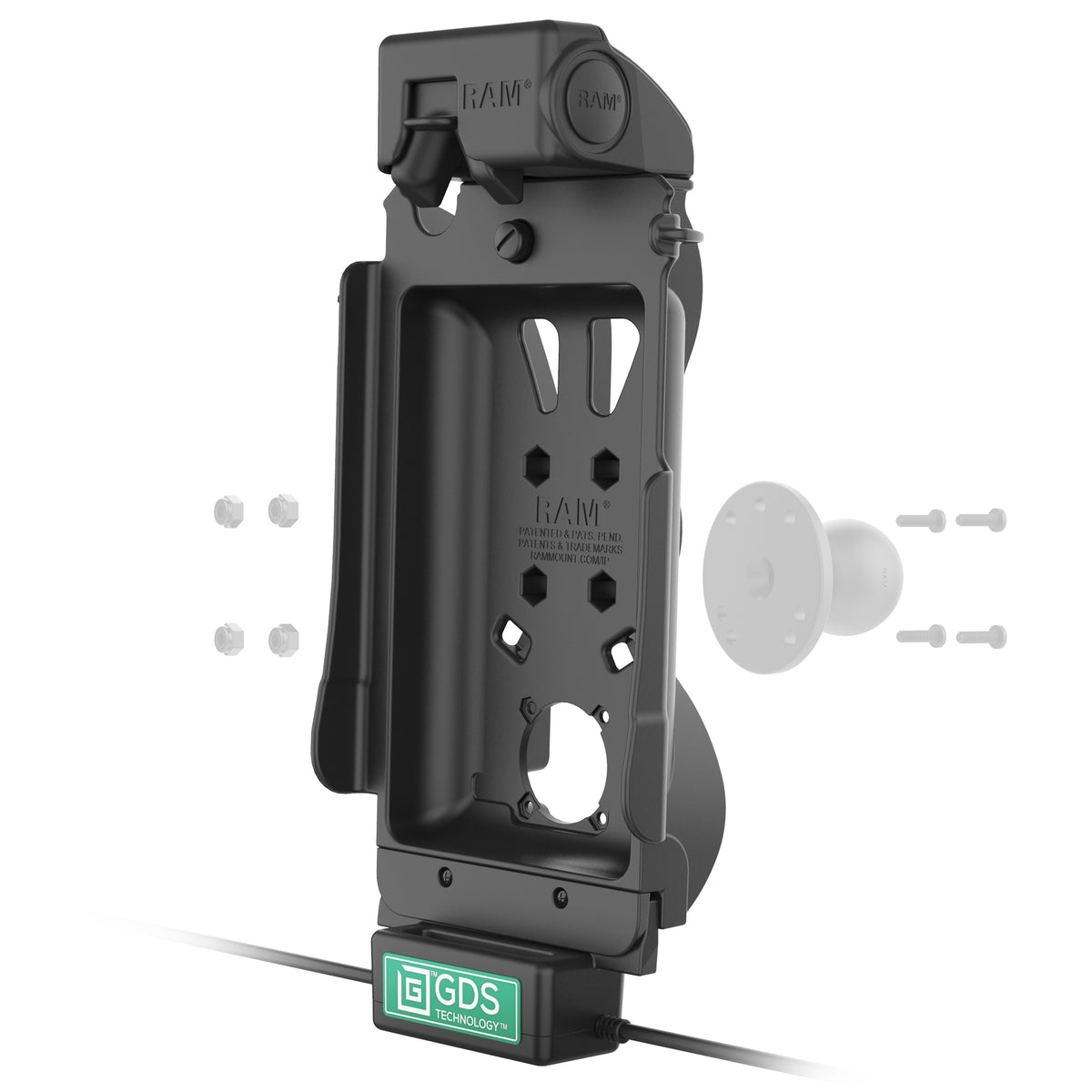RAM Mounts GDS Tough-Dock with Multi-Mode for Samsung Tab A11, A9 and A7 Lite 8.7" in IntelliSkin – detail photo