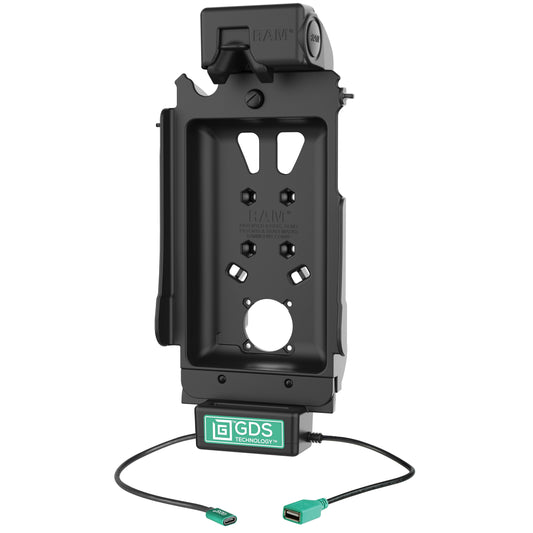 RAM Mounts GDS Tough-Dock + Single USB-A for Samsung Tab A11, A9 and A7 Lite 8.7" in IntelliSkin – alternative view