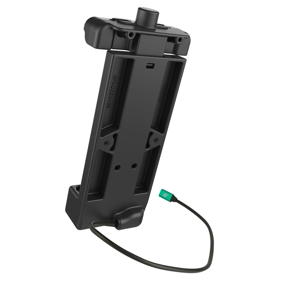 RAM Mounts GDS spring-loaded vehicle dock for Samsung Galaxy XCover7, XCover7 Pro and XCover6 Pro in IntelliSkin – additional product photo