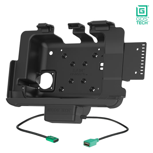 RAM Mounts GDS power + data dock for Zebra ET40, ET45 and ET401 10-inch tablets in IntelliSkin – alternative view