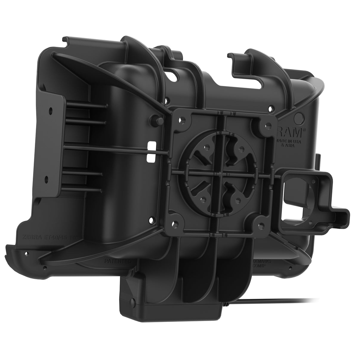 RAM Mounts GDS powered dock for Zebra ET40, ET45 and ET401 10-inch tablets in IntelliSkin – additional photo