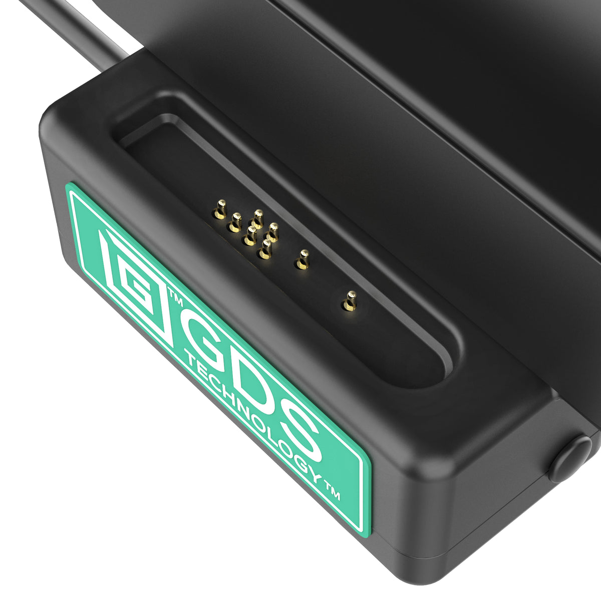 RAM Mounts key-locking GDS Tough-Dock (USB-C) for Samsung Tab A8 10.5" (SM-X200) in IntelliSkin – detail photo