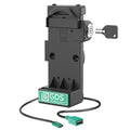 RAM Mounts GDS Uni-Conn Locking Spring-Loaded Tablet Dock + USB-A (RAM-GDS-DOCKL-V12-U1CPDU)