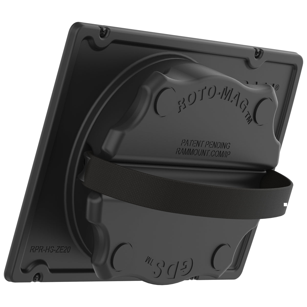 RAM Mounts GDS Roto-Mag 3-in-1 grip handle for Zebra ET4x and ET401 8-inch tablets – alternative view