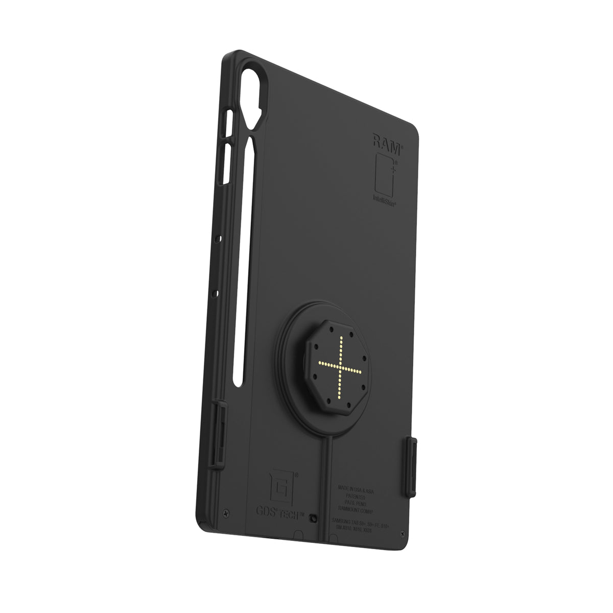 RAM Mounts IntelliSkin Thin-Case with rear pogo pads for Samsung Tab S10+, S9+ and S9 FE+ – further view