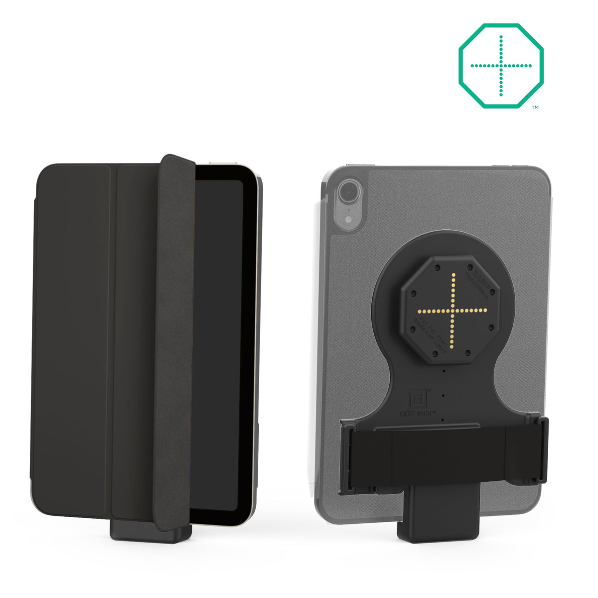 RAM Mounts GDS Tab-Conn adapter for folio-style cases with rear pogo pads – main product photo