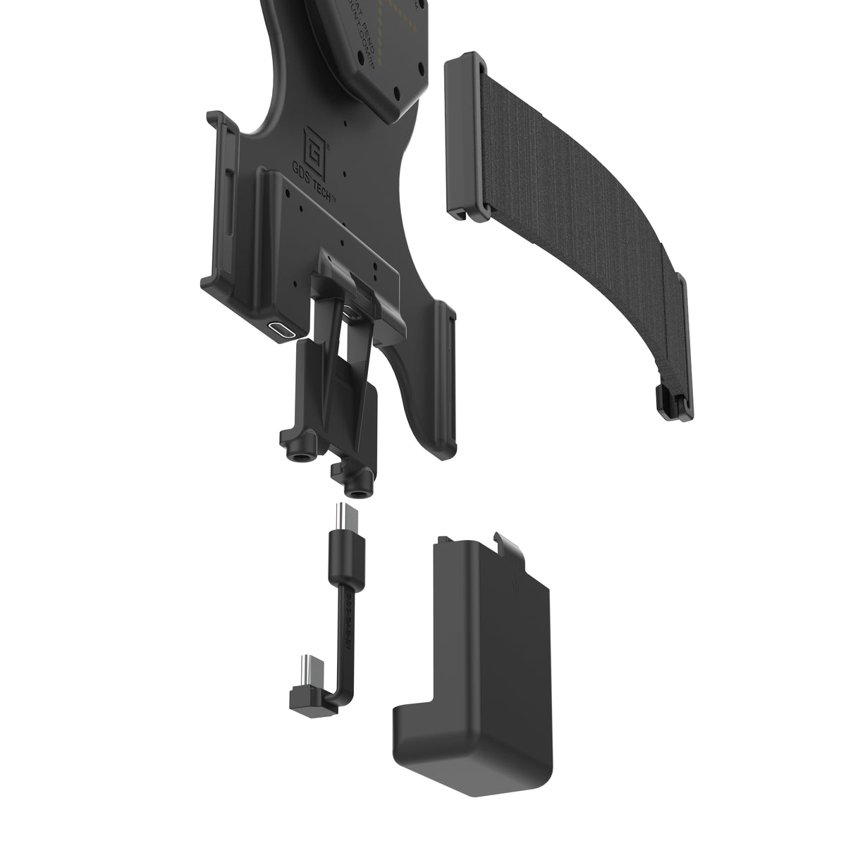 RAM Mounts GDS Tab-Conn adapter for OtterBox Defender cases with rear pogo pads – detail photo