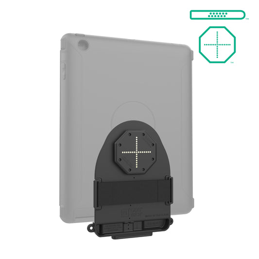 RAM Mounts GDS Tab-Conn adapter for OtterBox Defender cases with D-Shape & rear pogo pads – main product photo