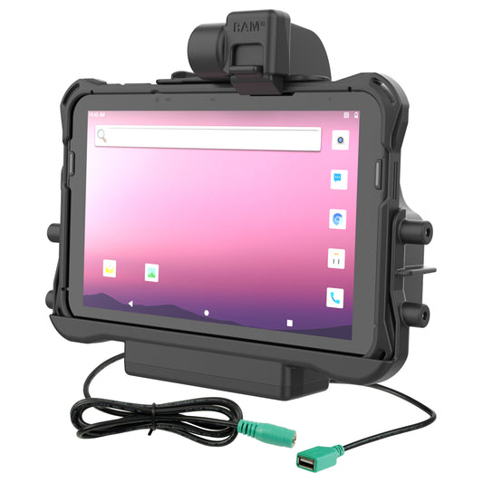 RAM Mounts power + data dock for Honeywell ScanPal EDA10A tablet – product photo