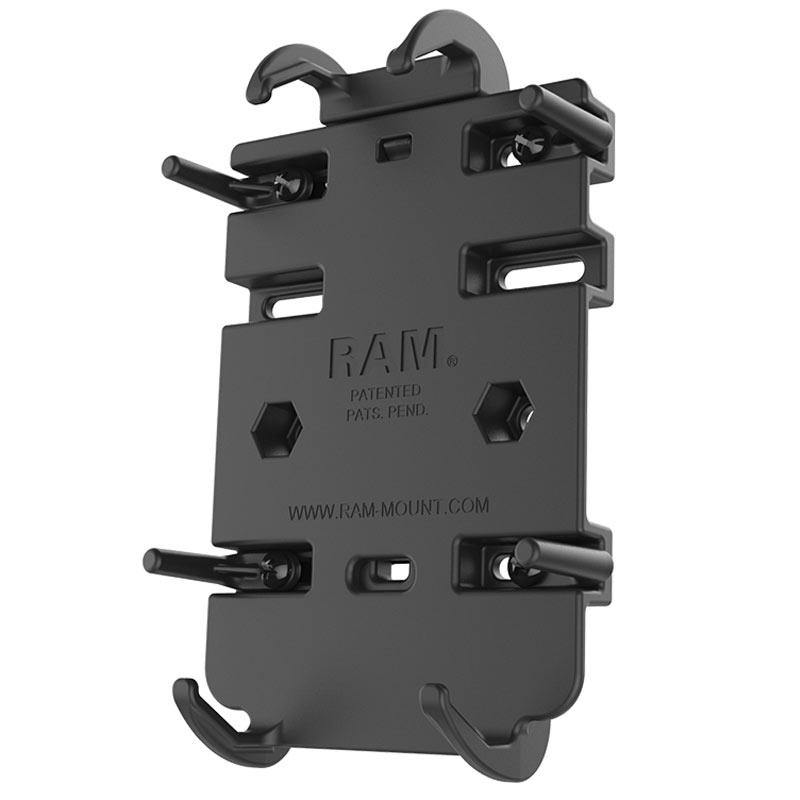 RAM Mounts Quick-Grip spring-loaded phone holder – alternative view