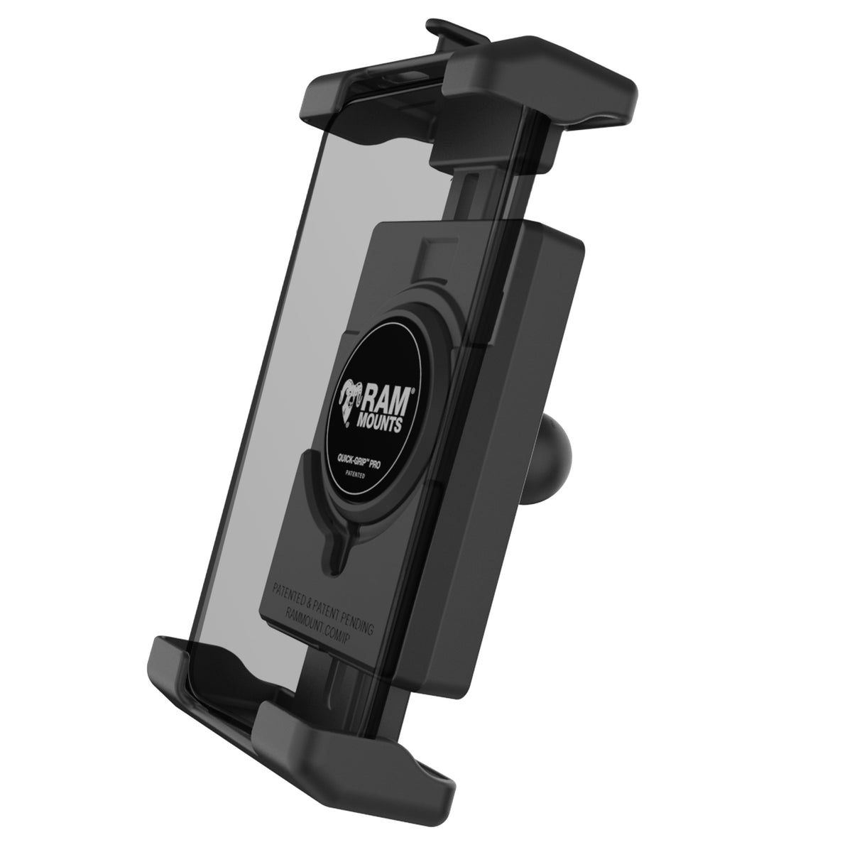 RAM Mounts Quick-Grip Pro XL phone holder with B-size ball – main product photo
