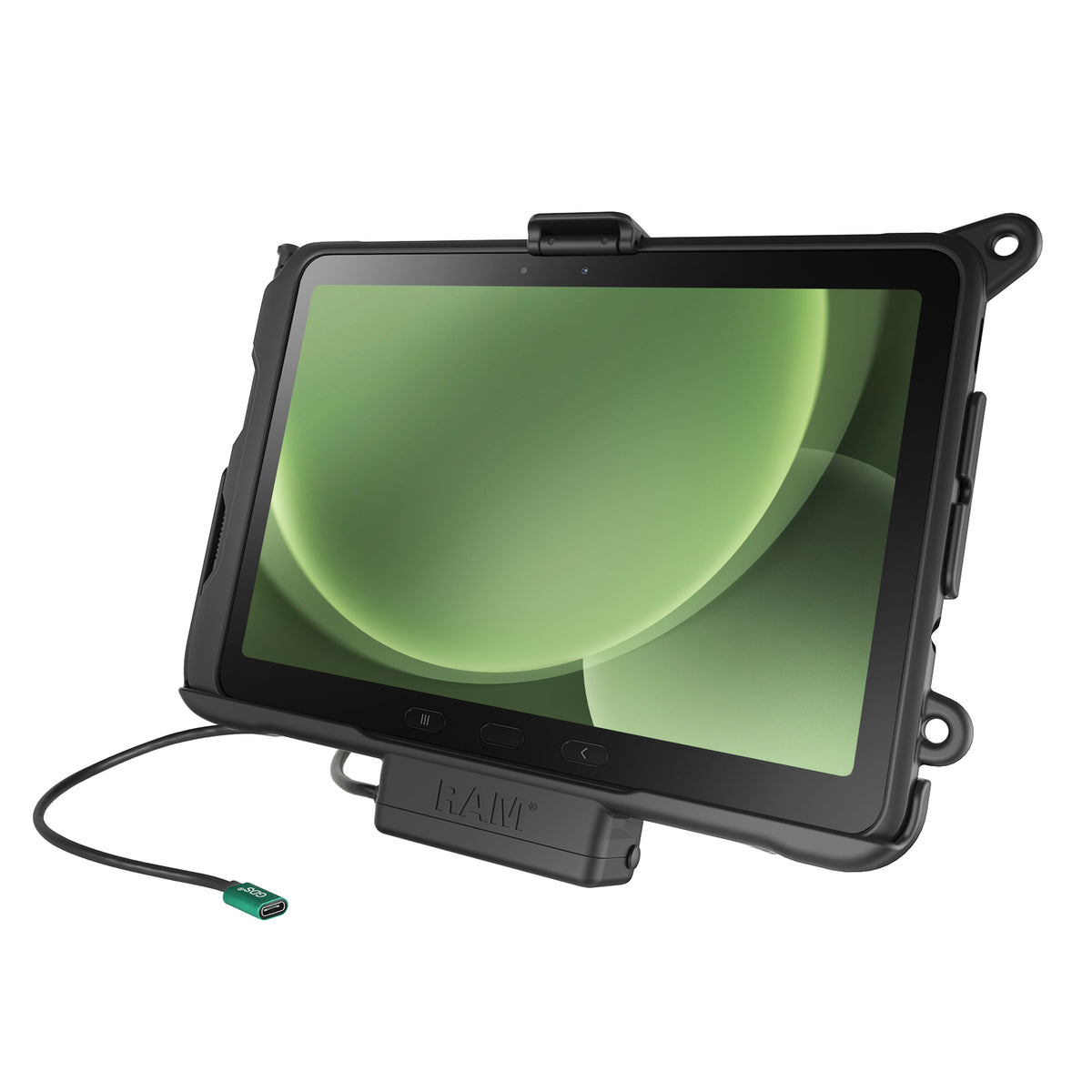 RAM Mounts USB-C Powered Dock for Samsung Tab Active5 Pro and 4 Pro – product photo