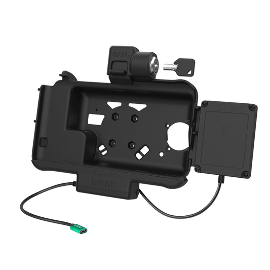 RAM Mounts Locking USB-C Powered Dock with NFC Extender for Samsung Tab Active5 and 3 – alternative view