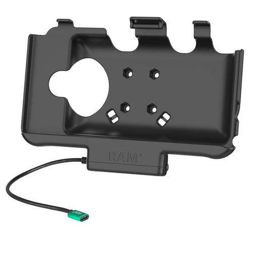 RAM Mounts EZ-Roll'r USB-C Powered Dock for Samsung Tab Active5 and 3 – alternative view