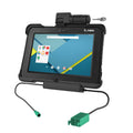 RAM Mounts dokovací stanice GDS s napájením, 2× USB-A a zámkem na klíč pro Zebra XSLATE L10 (RAM-HOL-ZE15PD2KLU)