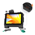 RAM Mounts napájená dokovací stanice se dvěma porty USB-A, vyhřívanými kontakty a zámkem na klíč pro Zebra ET60 a ET65 (RAM-HOL-ZE25PD2HLU)