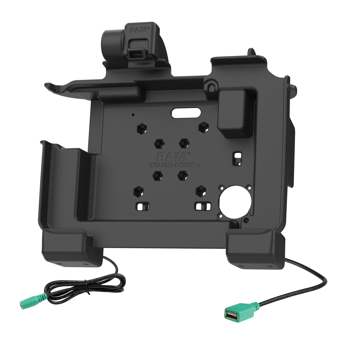 RAM Mounts Power + Data Dock with USB-A for Zebra ET60 and ET65 – alternative view