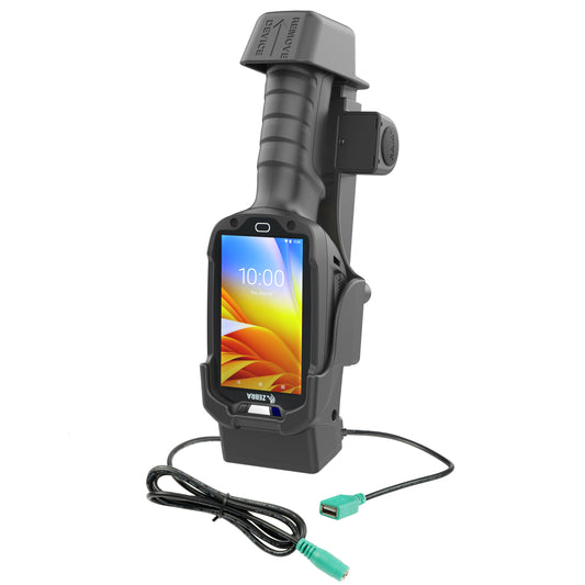 RAM Mounts Form-Fit powered dock with USB-A for Zebra TC8300 – product photo