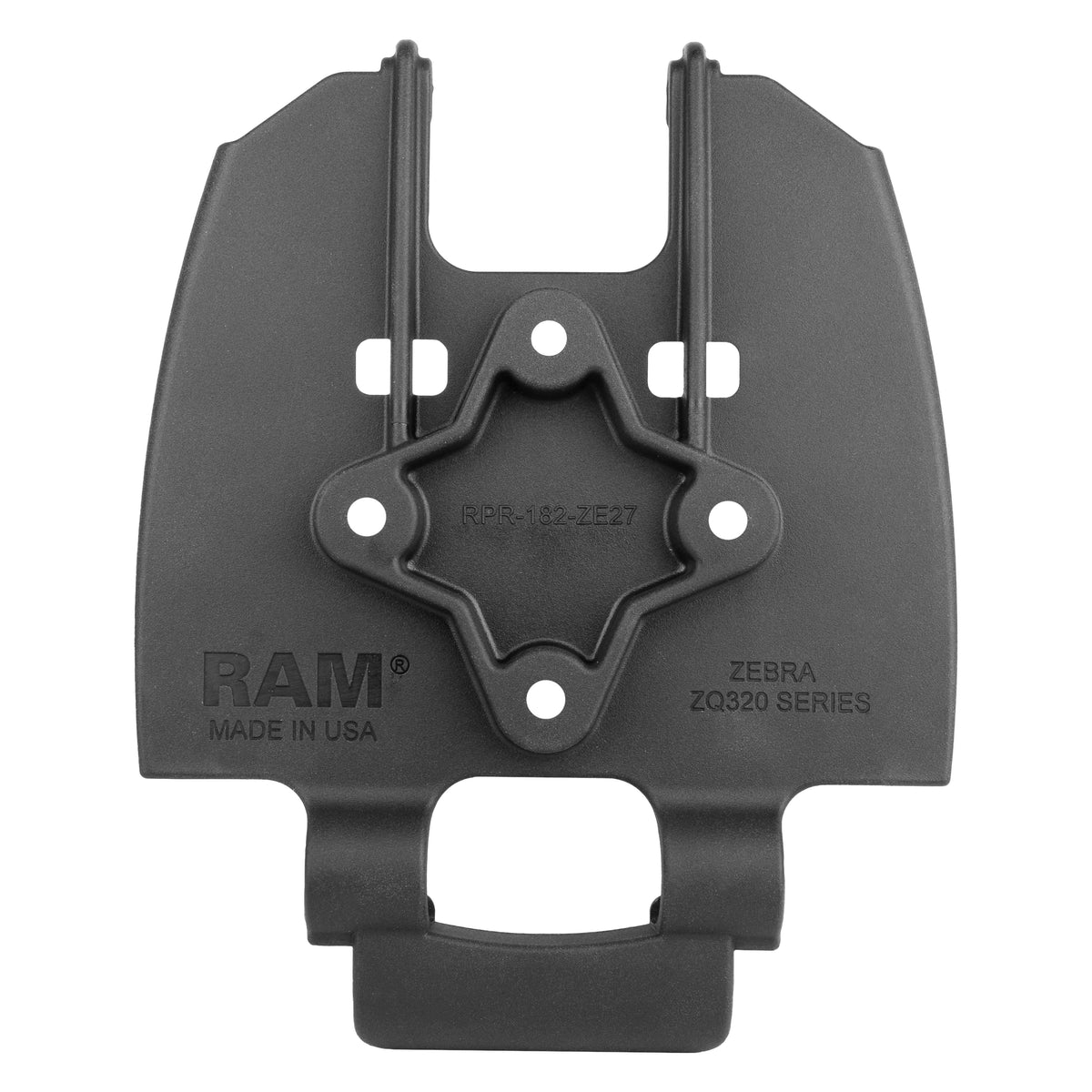 RAM Mounts quick-release printer holder for Zebra ZQ320 series – further product photo