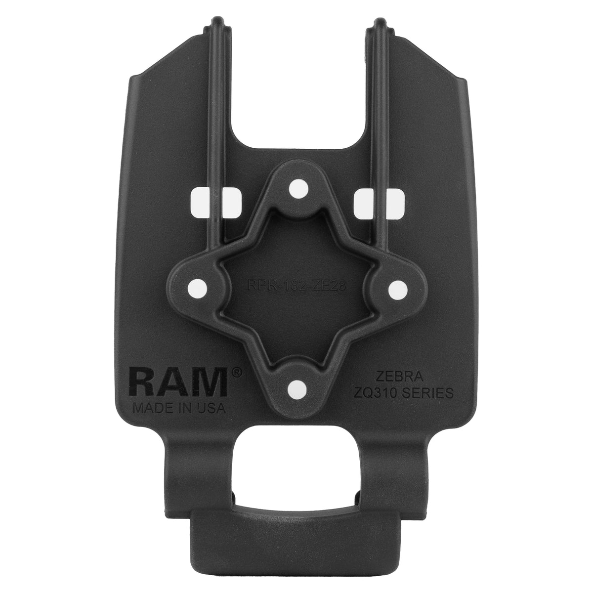 RAM Mounts quick-release printer holder for Zebra ZQ310 series – further product photo