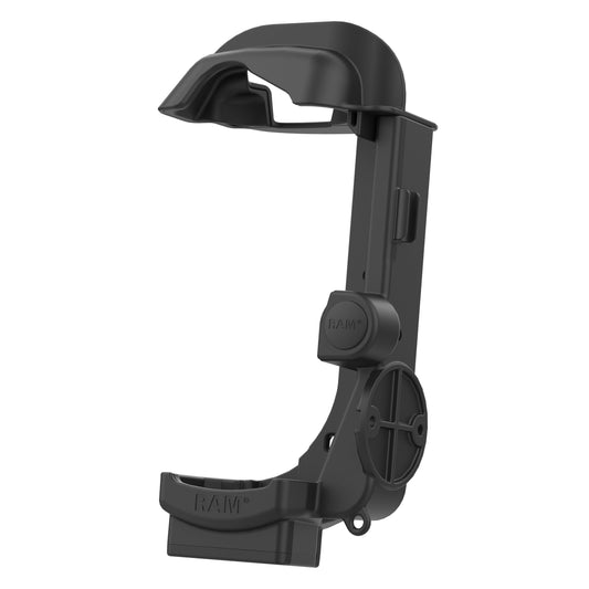 RAM Mounts spring-loaded holder for Zebra MC9400 and MC9300 – alternative view