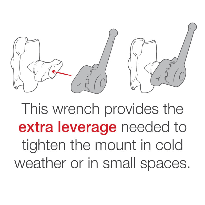 RAM Mounts Hi-Torq wrench for D-size socket arms – additional view