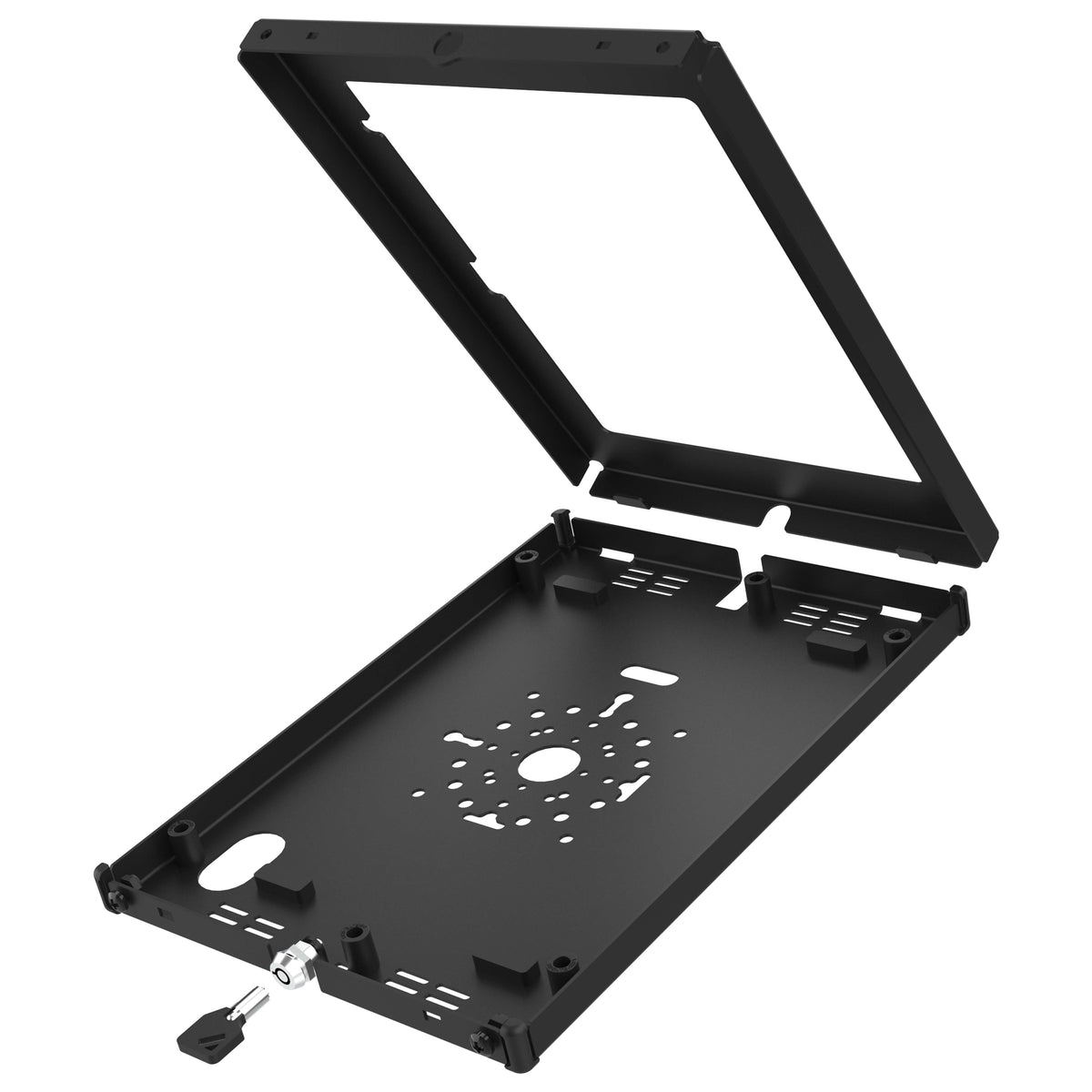 RAM Mounts key-locking Safe-Case, black steel enclosure for Apple iPad 10th & 11th Gen – further view