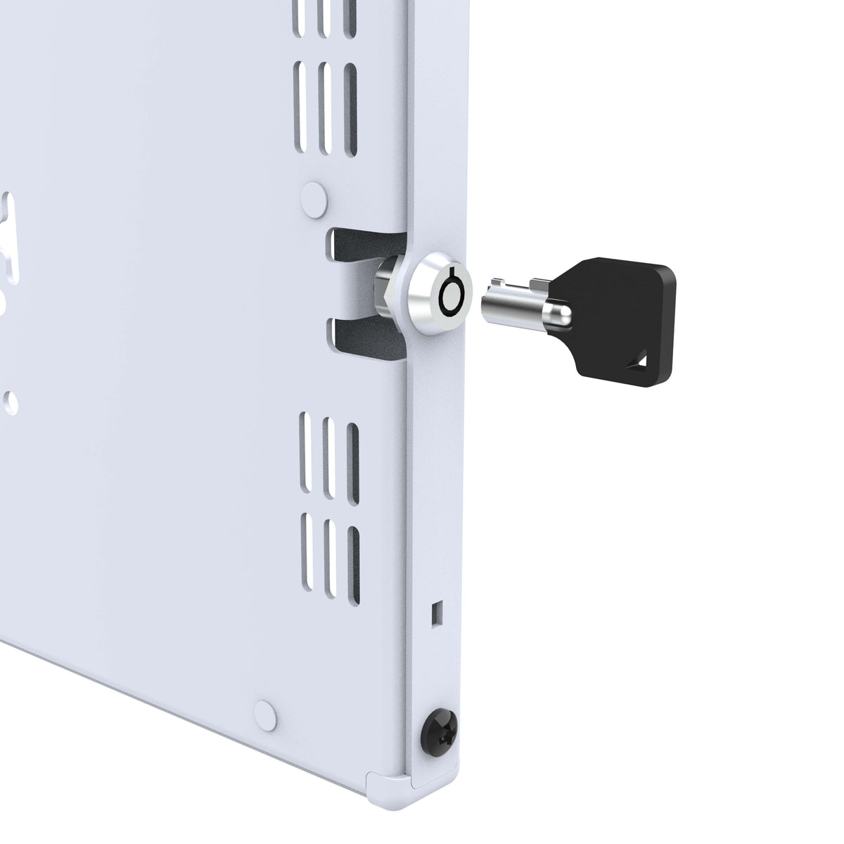 RAM Mounts key-locking steel Safe-Case for Samsung Galaxy Tab A11+ and A9+ in grey – detail photo