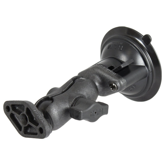 RAM Mounts Twist-Lock composite suction cup mount with short B-size arm – product photo