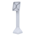 RAM Mounts 14" Pedestal Mount with 100 mm & 75 mm VESA Patterns, Grey (RAP-D11-14-V100-GRY)