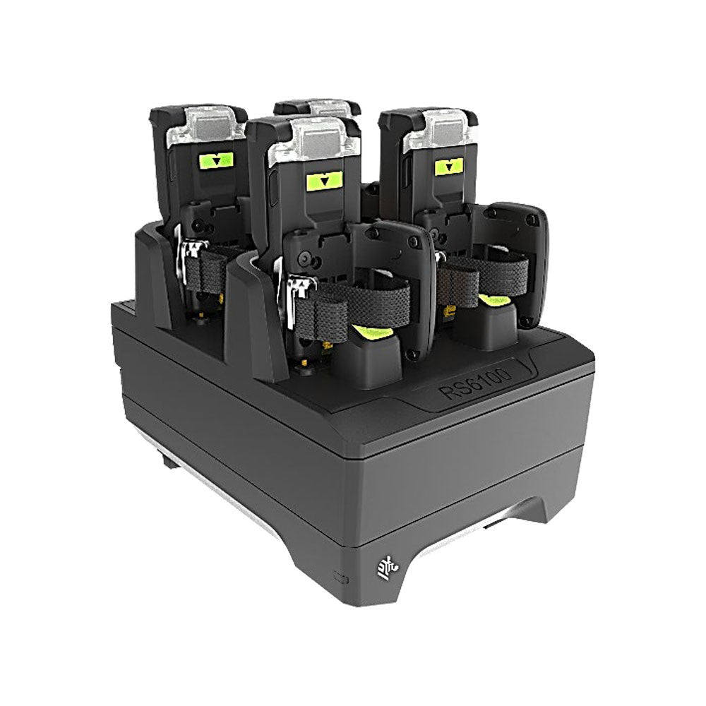 Zebra 4-Slot Charger CRD-RS61-4SCHG-01 – RS6100 batarya şarj istasyonu
