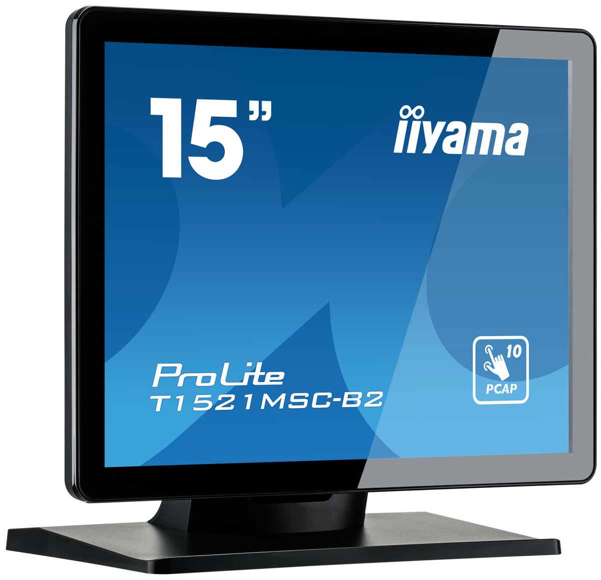 iiyama ProLite T1521MSC-B2 15-inch touch monitor – detail view